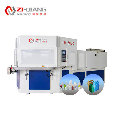 comprar Máquina de moldagem de garrafas plásticas ZQ80 plc Máquina de moldagem por injeção de garrafas de 1l sincronizada Automatizada online manufacture