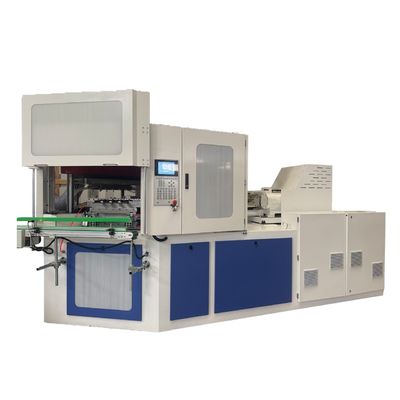comprar Máquina de sopro de injecção sincronizada ZQ80 Máquina de embalagem de garrafas auto-aderente online manufacture